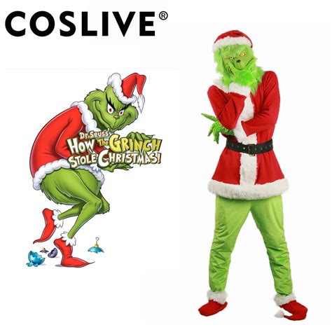 the grinch outfits|authentic grinch costume.